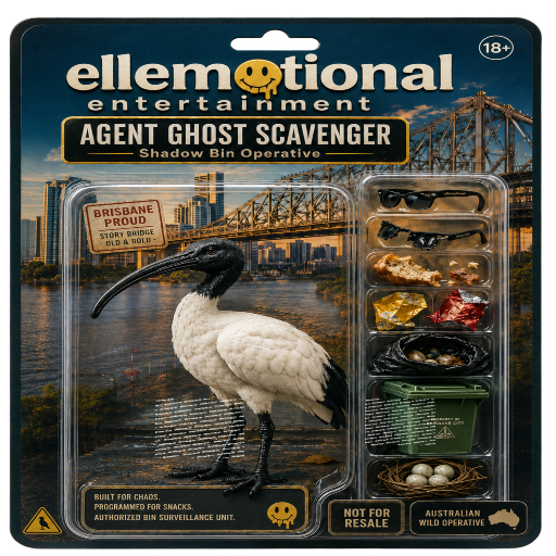 Agent Ghost Scavenger — Bin Chicken (Brisbane Episode)