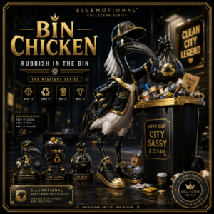 Agent Ghost Scavenger — Bin Chicken (Broadbeach Edition)